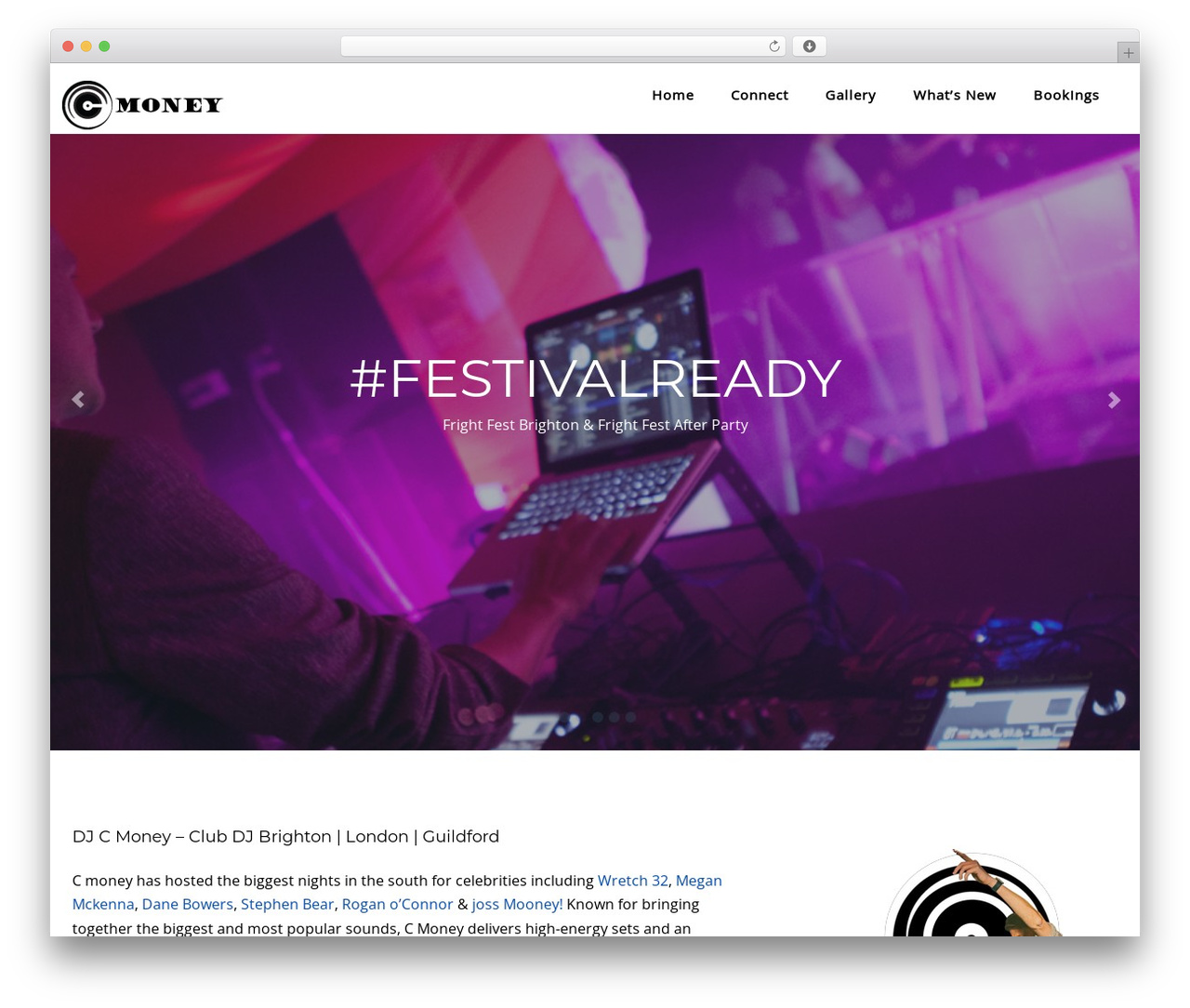 Start theme WordPress - djcmoney.com
