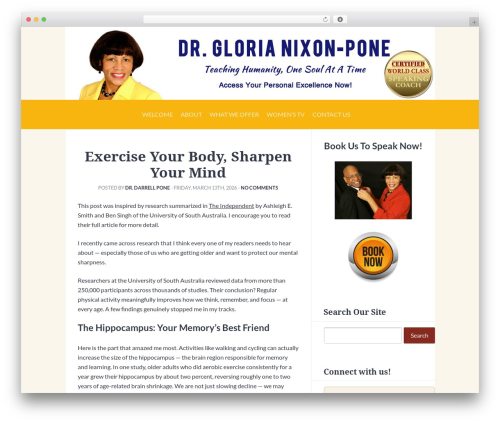Theme WordPress Everett - drglorianixonpone.com