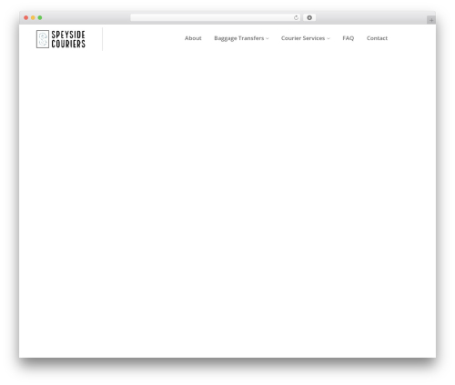 Ova career WordPress plugin - speysidecouriers.co.uk