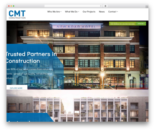 WordPress theme Consik - cmtconstruction.co.uk