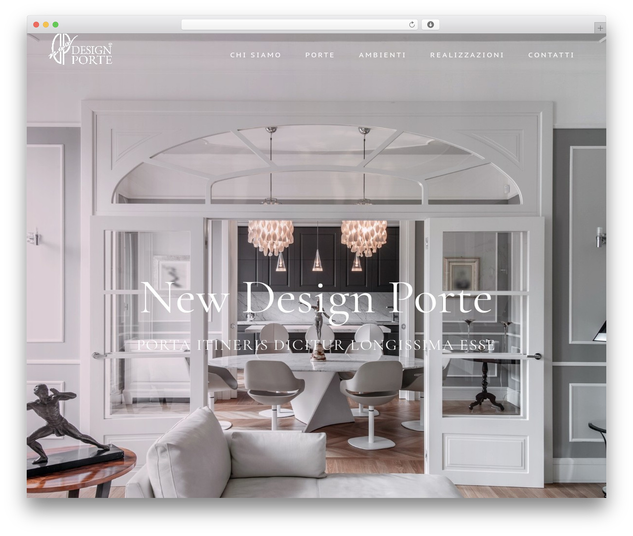 WordPress theme Imogen - newdesignporte.com