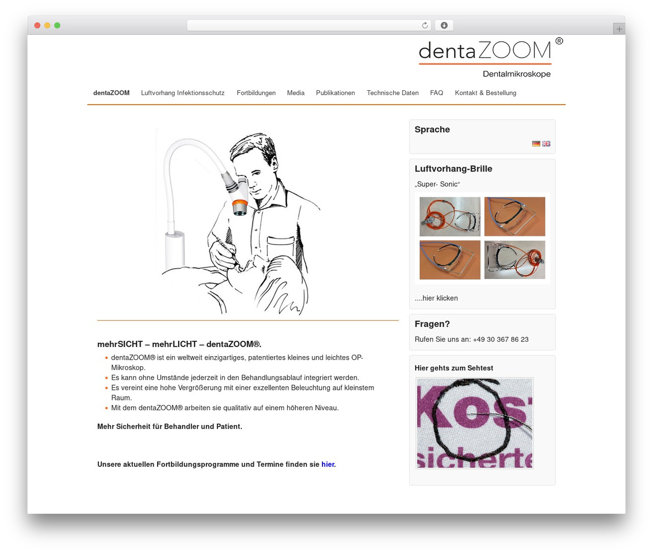 WordPress theme Responsive DZ - dentazoom.de
