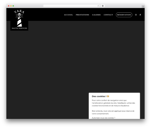 Divi theme WordPress - yakanautic.ch