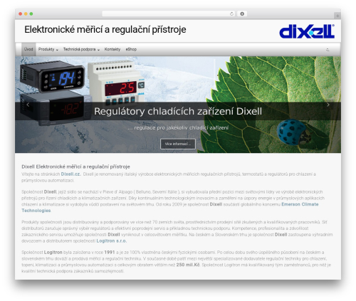 evolve-andr WP theme - dixell.cz