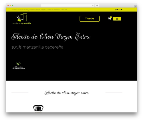 Hello Elementor WordPress theme - aceituneragranadilla.com