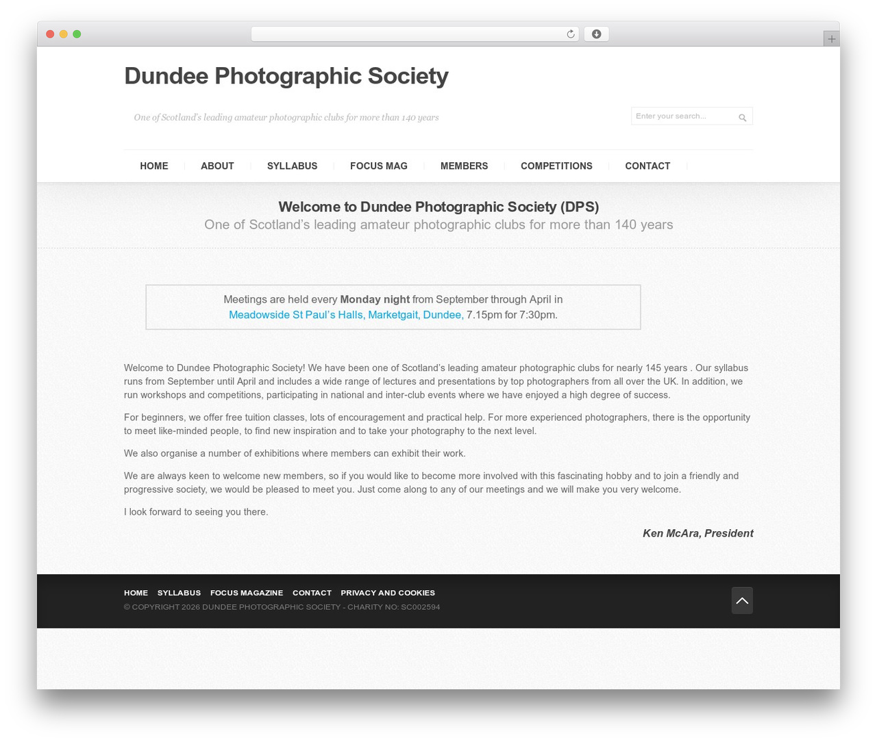 Intent WordPress theme - dps-online.co.uk