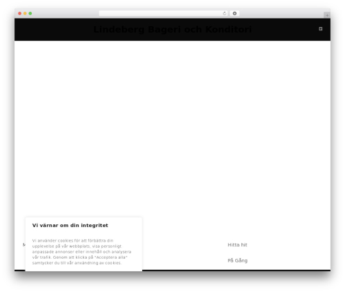 Theme WordPress Create - lindebergbageriochkonditori.se