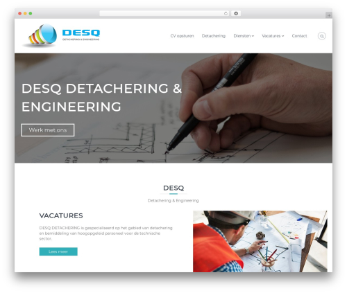 WordPress theme Flash - desqbv.nl