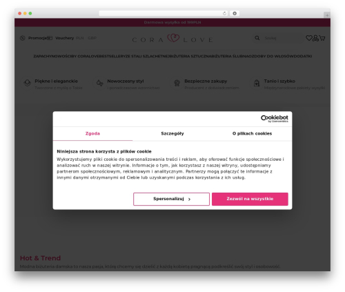 Woocommerce paczka w ruchu WordPress plugin - coralove.pl