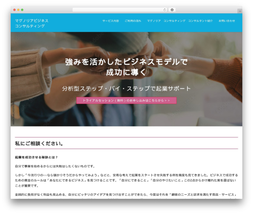 Lightning skin jpnstyle WordPress plugin - magnolia-business.com