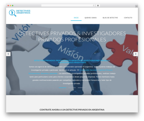 WP theme Snaps. - detectivesargentinos.com