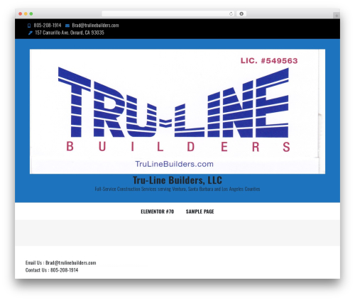 Construction Light theme WordPress - trulinebuilders.com Construction Light theme WordPress - trulinebuilders.com