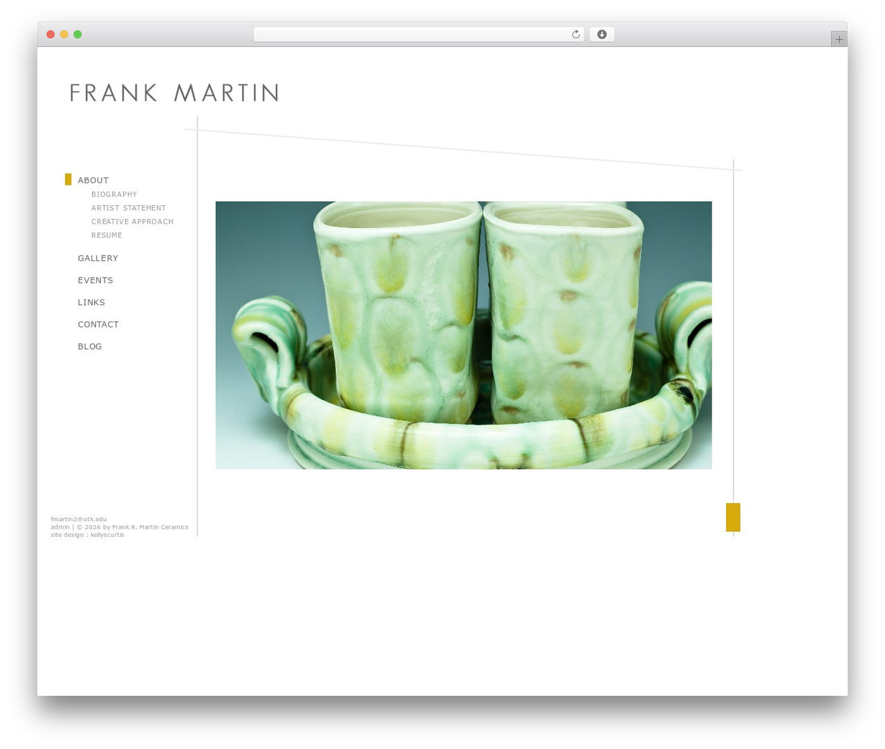 Default WordPress theme - frankrmartin.com