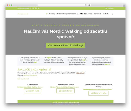 Divi premium WordPress theme - nezrezneme.cz