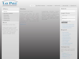 funerarialapazresponsive WordPress website theme