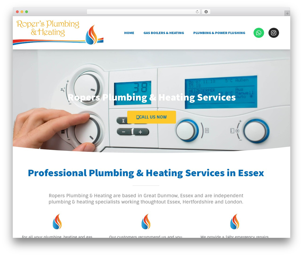 Hello Elementor Activ Child #24 WordPress theme - ropersplumbing.co.uk