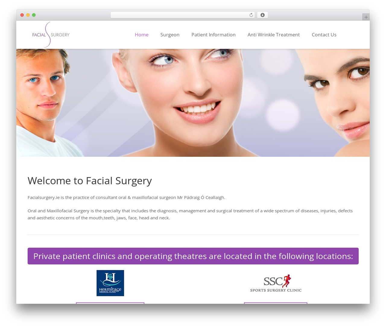 Impreza WordPress theme - facialsurgery.ie Impreza WordPress theme - facialsurgery.ie