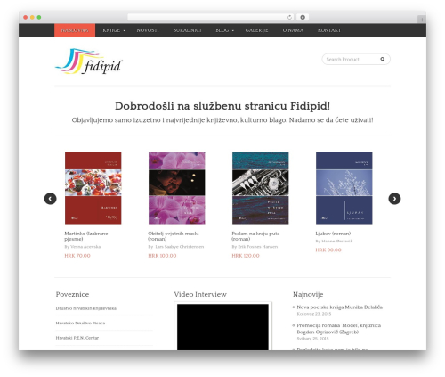 Publisher best WordPress theme - fidipid.com