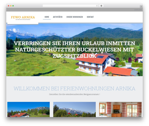 Theme WordPress cherry - ferienwohnungen-arnika.de