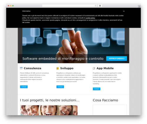 WordPress Theme 1335 theme WordPress - falcom.it