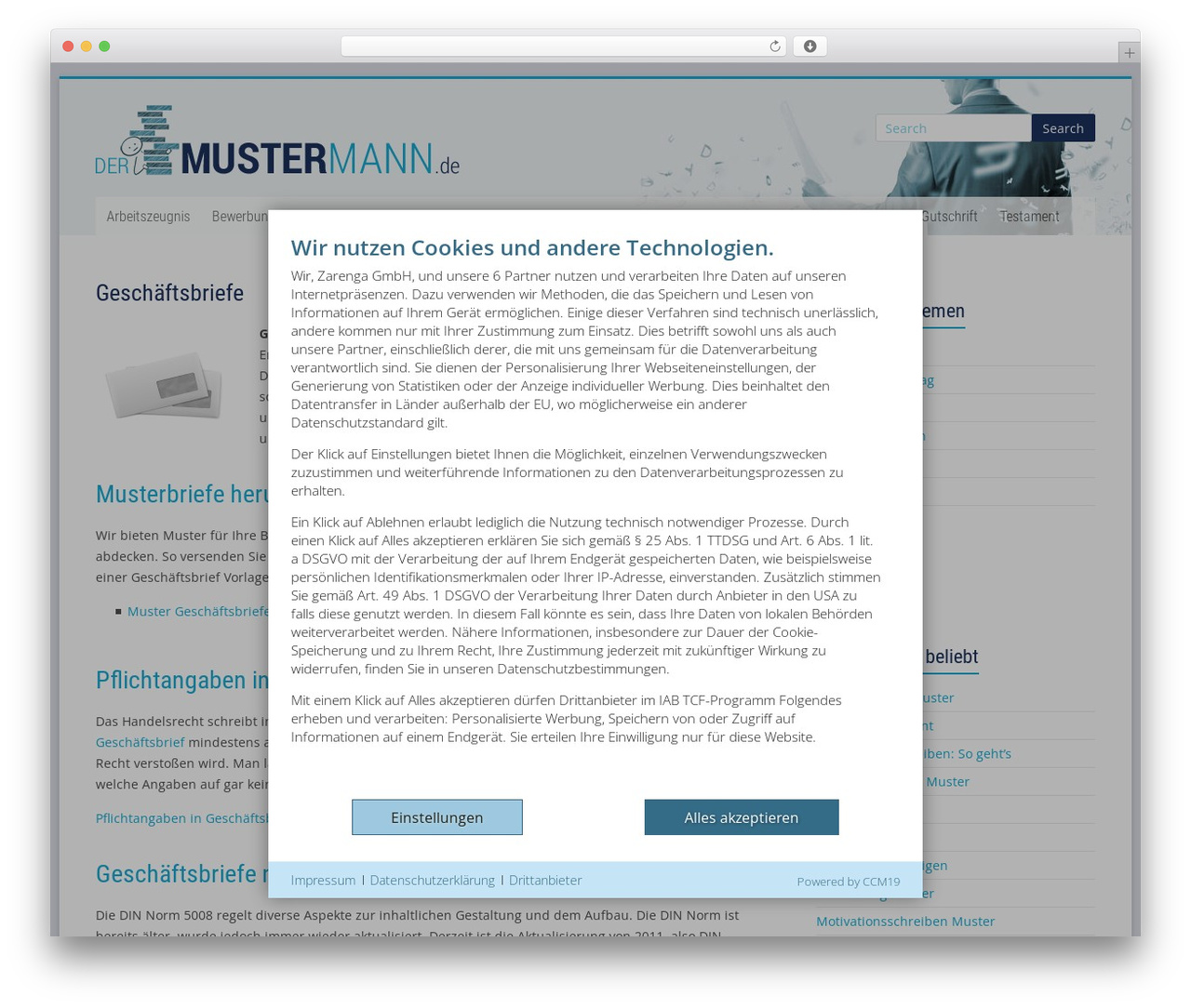Accelerate Pro WordPress theme - dermustermann.de/geschaeftsbriefe Accelerate Pro WordPress theme - dermustermann.de/geschaeftsbriefe