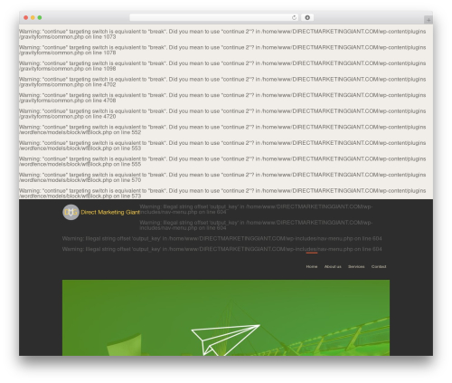 Best WordPress theme Folder - directmarketinggiant.com