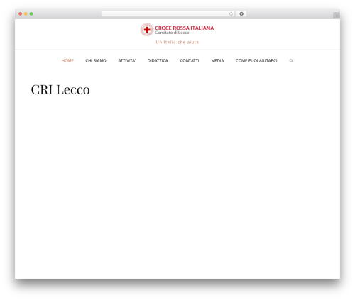 Code Manas theme WordPress - crilecco.it