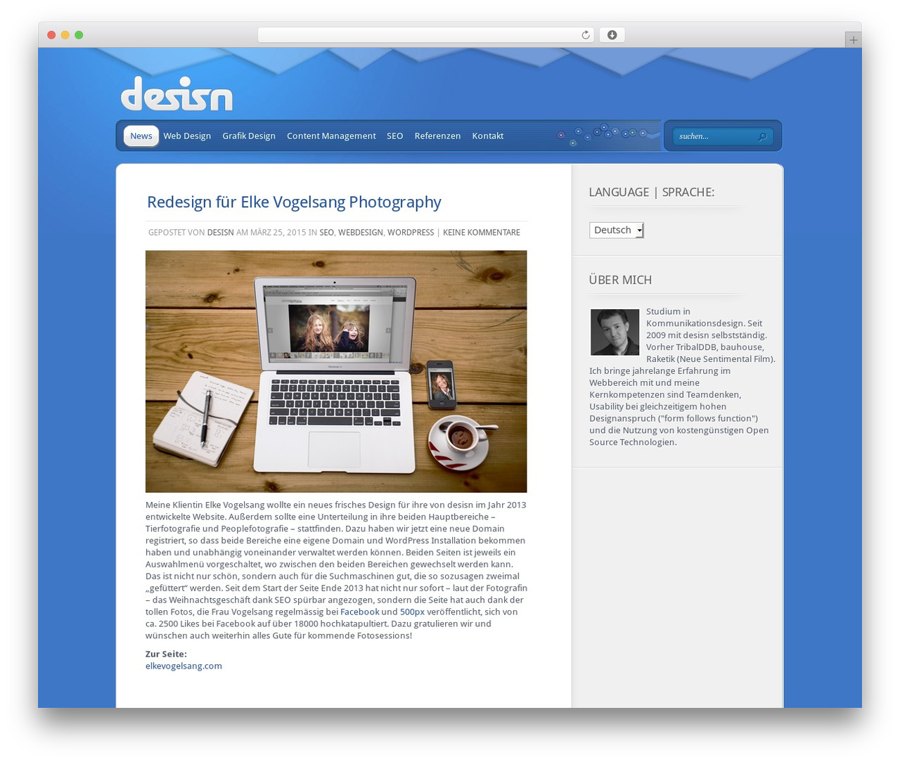 desisn theme WordPress theme - desisn.de desisn theme WordPress theme - desisn.de