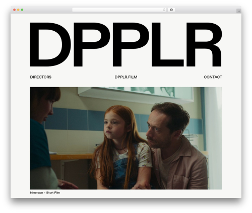 DPPLR WordPress theme - dpplr.nl