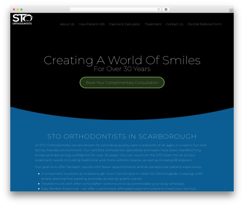 Duptronics theme WordPress - worldofsmiles.com