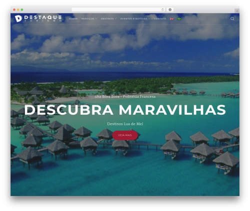 Dylan WP WordPress theme - destaquetur.com.br