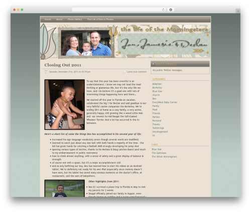 Flexibility2 theme WordPress - dkmorningstar.com