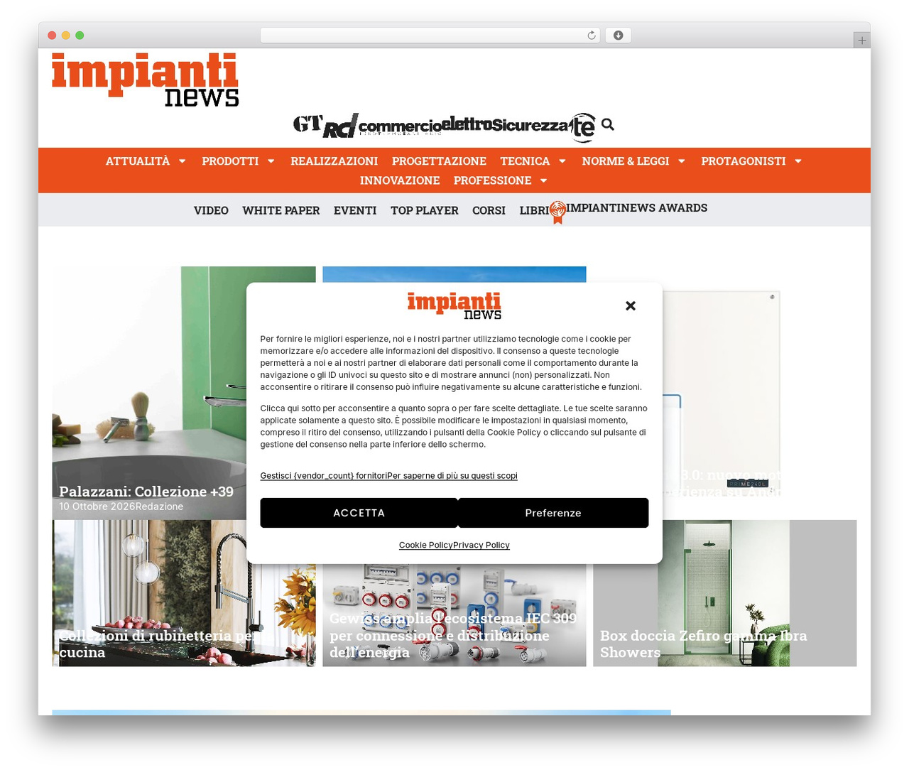 Hello Elementor WordPress theme - impiantinews.it