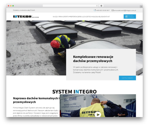 integro theme WordPress - integro.com.pl