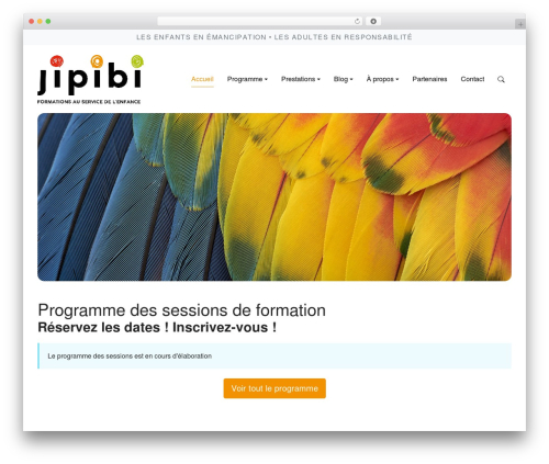 Jipibi WordPress theme - jipibi.ch