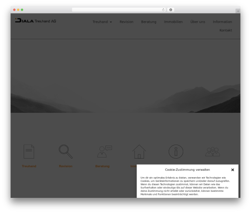 Slupy WordPress Theme WordPress theme - diala-treuhand.ch