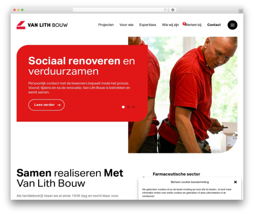Tempel WordPress theme - www.vanlithbouw.nl