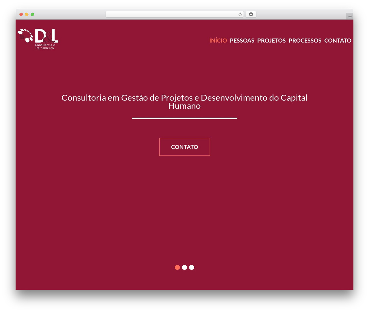 Theme WordPress cherry - delct.com.br
