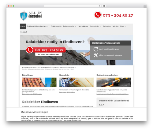 Theme WordPress Bono Flex Theme - dakdekker-eindhoven.nl
