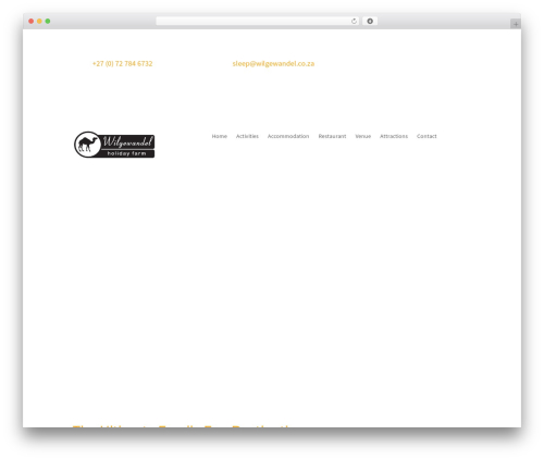 Theme WordPress Divi - wilgewandel.co.za