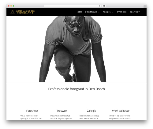 Theme WordPress Divi - jaspervandegeinfotografie.nl