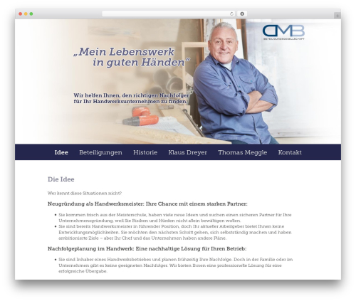 Theme WordPress DMB - dmb-handwerk.de