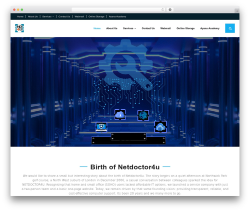 Theme WordPress Shuttle - netdoctor4u.com