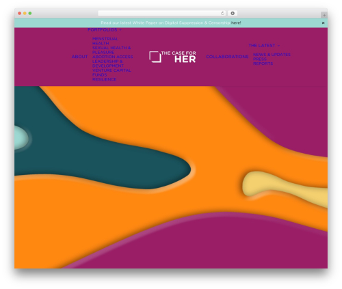 Uncode privacy WordPress plugin - thecaseforher.com