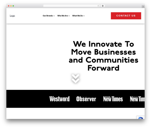 Theme WordPress VDS - voicemediagroup.com