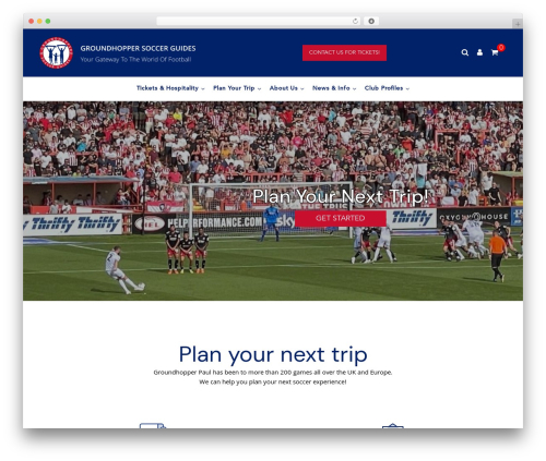 Custom Theme WordPress theme - groundhopperguides.com