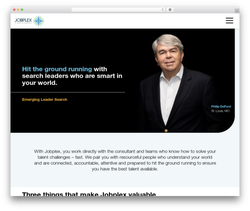 DHR WP theme - jobplex.com