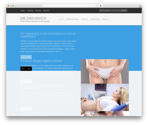 Django WordPress theme - dan.raica.ro
