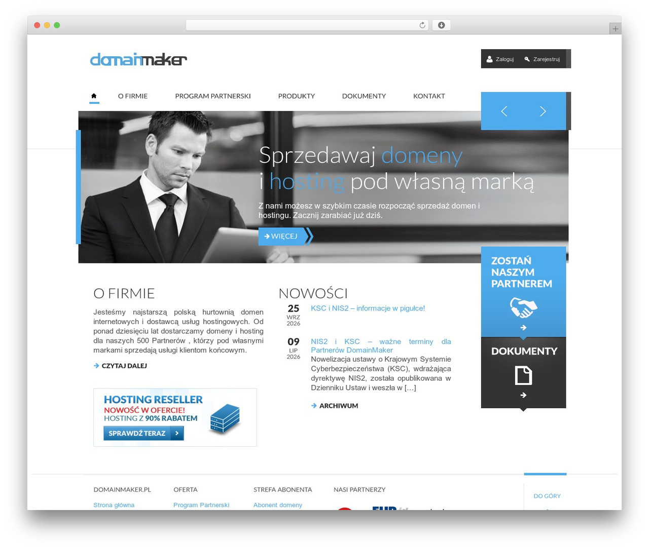DomainMaker WordPress theme - domainmaker.pl