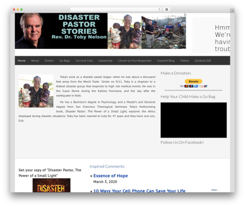 123contactform for wordpress WordPress plugin - disasterpastor.com